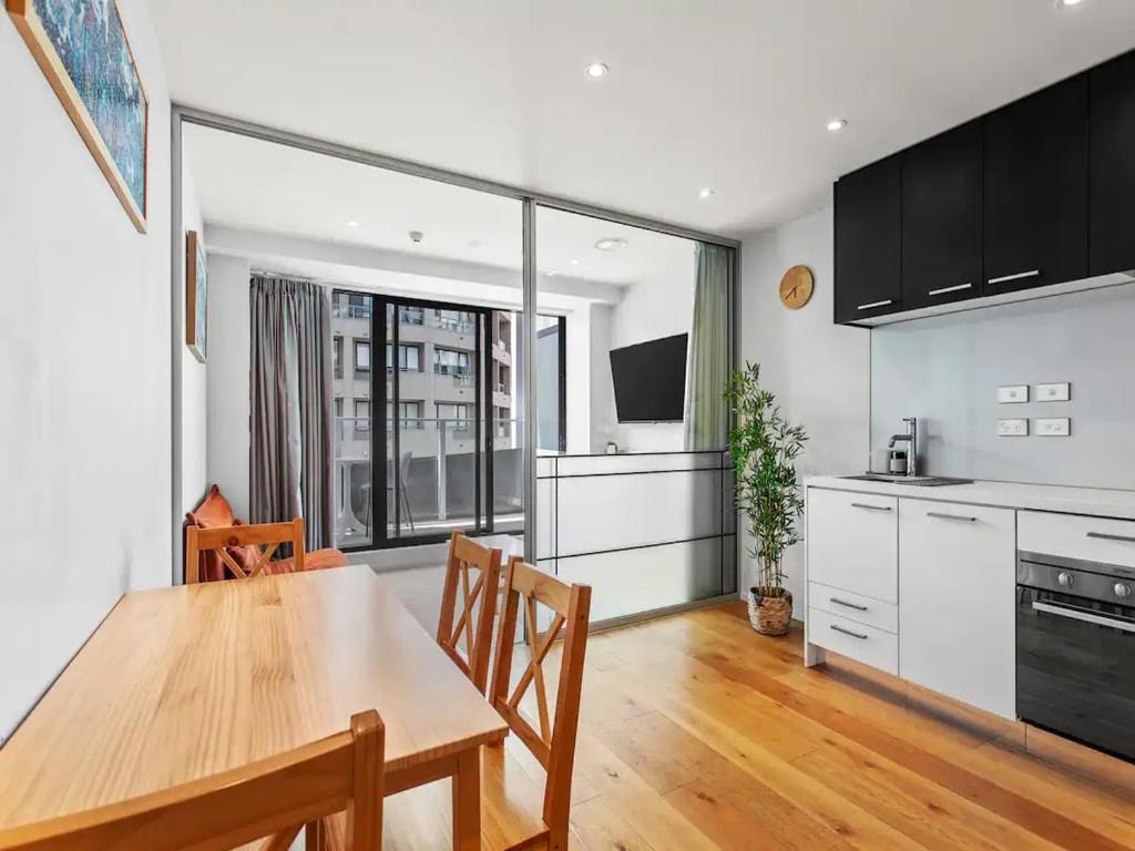 Stylish Central City 1-Bedroom With Patio Auckland Exterior foto